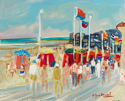 Pierre Gaillardot : Les planches de Deauville, 1975