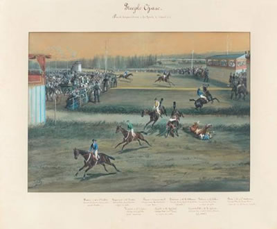 Jonny Audy : Grand Steeple Chase couru à Antony le 25/03/1855