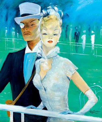 Jean Gabriel Domergue : Longchamp