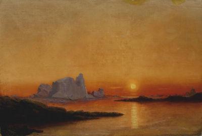 William Bradford : Arctic Sunset