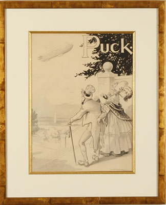 Louis Glackens : Puck magazine illustration