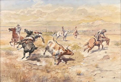 sample from June Western Art Auction