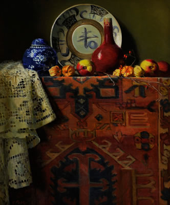 Joan Alex Potter : Still Life With Dish