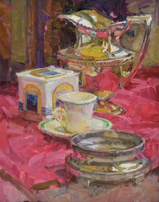 Mark Daily : Still Life with Pitcher & Cup