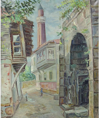 Abdullah Cizgen : The Yivli Minare Mosque-Antalya