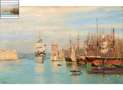 Johannes Martin Grimelund : LE PORT DE MARSEILLE