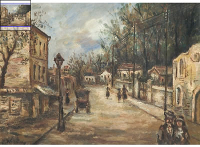 Leon Weissberg : SCENE DE RUE