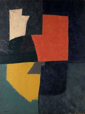 Serge Poliakoff : COMPOSITION ABSTRAITE