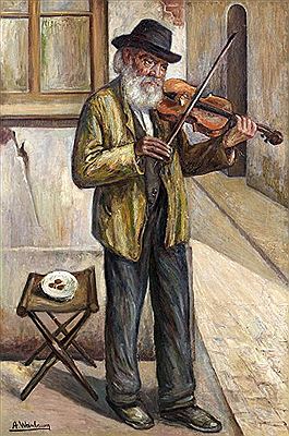 Abraham Weinbaum : VIOLONISTE DE RUE