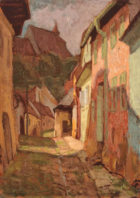 Paul Scortesco : Corner of Sighisoara