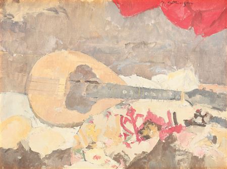 Gabriel Catrinescu : Still life with mandolin