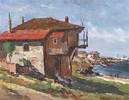 Petre Hartopeanu : Sozopol harbor view