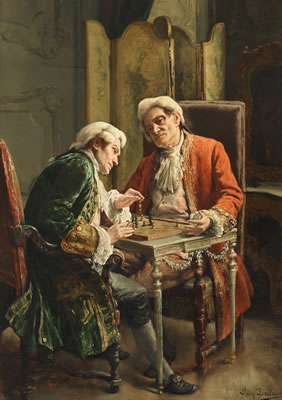 Léon de Meutter Brunin : The Chess Game