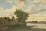 David Heinrich Munter : Flußlandschaft bei Bremen