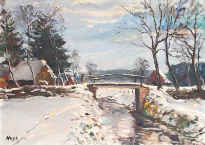 Bernhard Huys : Winterlandschaft