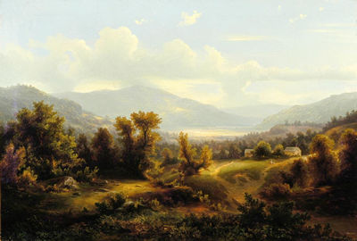 George Gunther Hartwick : Overlooking the Valley Homestead