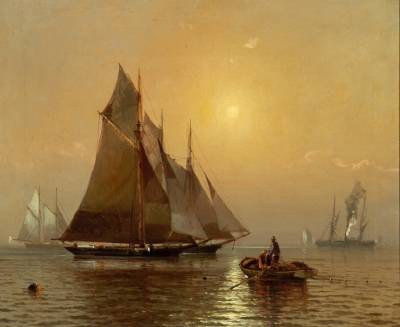 Franklin Briscoe : Harbor Scene