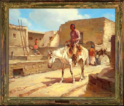 Gray Phineas Bartlett : Walpi Village