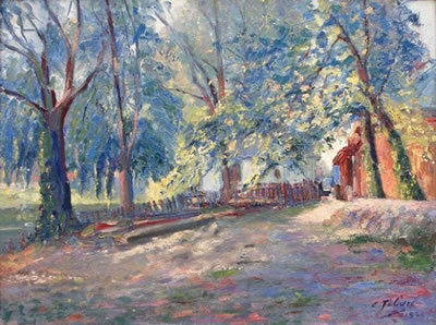 Edouard Febvre : Maison en sous-bois