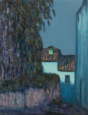 Nicolas Raurich Y Petre : Nocturno, Sant Pol de Mar