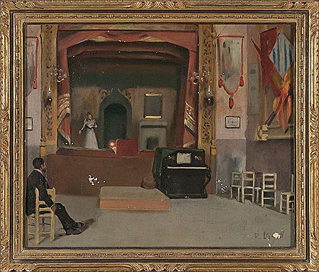 Ricardo Urgell Carreras : Interior of a theatre