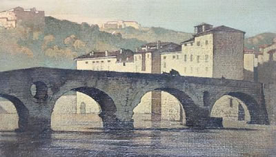 Bertram Nicholls : Ponte di Pietra, Verona