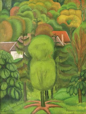 Sonia Lewitska : Le jardin féerique (ca.1913)