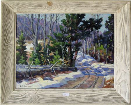 Blanche Emily Colman : Winter Landscape