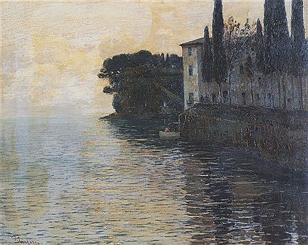 Giuseppe Sacheri : Mattino a San Michele di Pagana