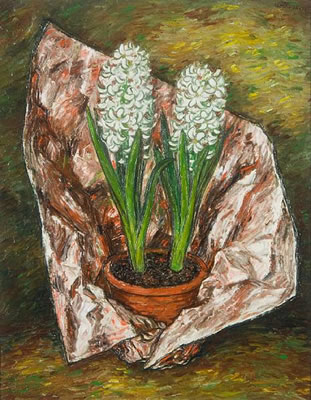 Alfred Janes : White hyacinths