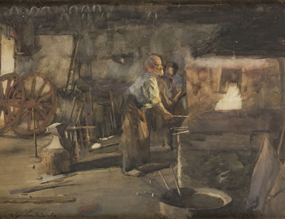 John Rennie Mackenzie Houston : The Blacksmith