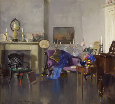 Patrick William Adam : The Studio of FCB Cadell