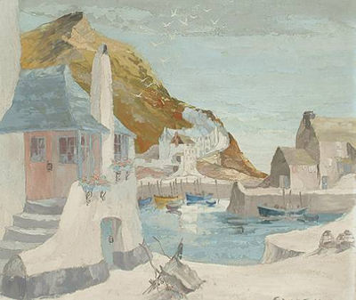 Frederick T W Cook : A Cornish Harbour