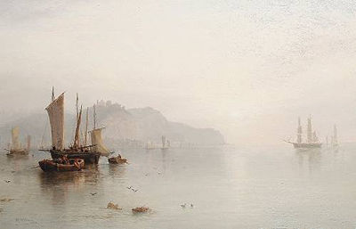 Alfred Walter Williams : Off Hastings, Sunrise