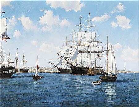 James Joseph Brereton : Boston Harbour