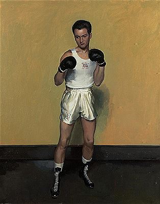 William Dring : Portrait of Nicky Gargano