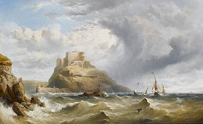 Henry King Taylor : 'Mount Orgueil Castle, Jersey'