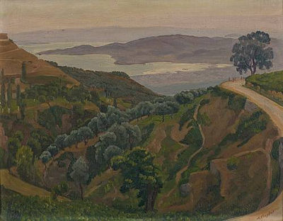 Dimitris Yioldassis : Sea view from a hill