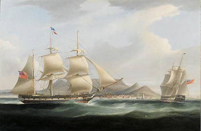 William John Huggins : The 'Jessie' in Table Bay