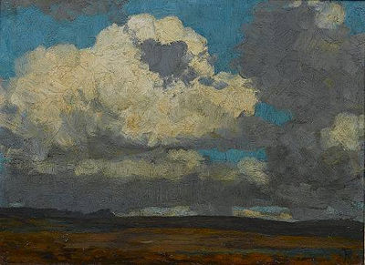 Ruth Prowse : Storm clouds over Calvinia, the Karoo