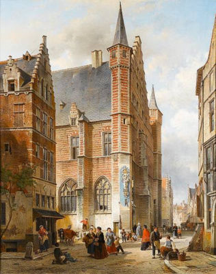 Jan Michael Ruyten : The Vleeshuis in Antwerp