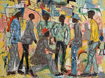 Eli Kobeli : Boys on a township street