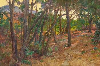 Charles Arthur Fries : Late Afternoon Light