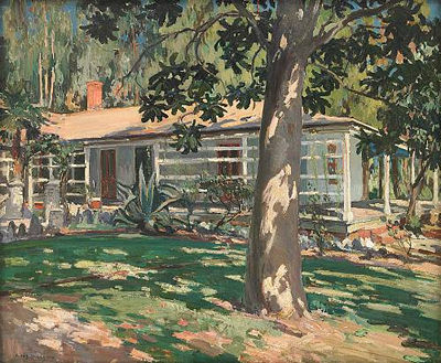 Jules Eugene Pages : Adobe House, Rancho Santa Anita