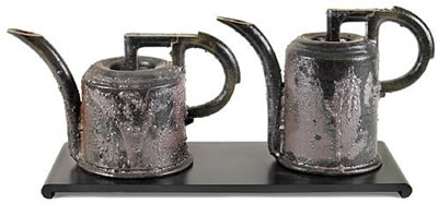 Anne Hirondelle : Cadent Teapot Diptych, 1988