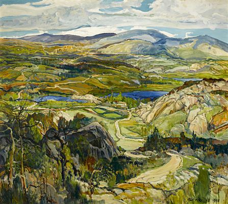 Charles Reiffel : To Wander - In San Diego Back Country, 1938