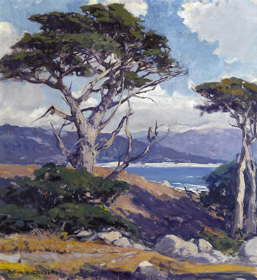 Arthur Hill Gilbert : The Sentinel, Monterey Coast