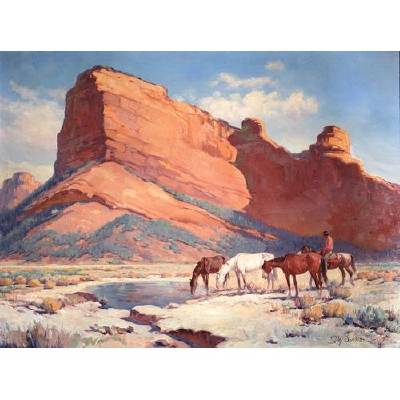 Gray Phineas Bartlett : Red Mountain, Near Sedona