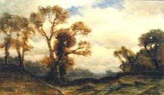 Archie Palmer (Archibald) Wigle : Depicting a wooded landscape