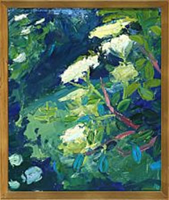 Kjeld Heltoft : 'Blomstrende hyld' (Elder in Flower)